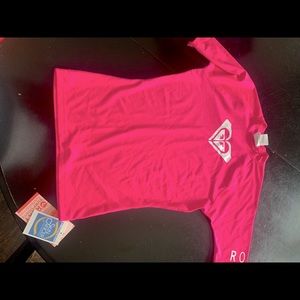 girls water suit top pink size 8 !